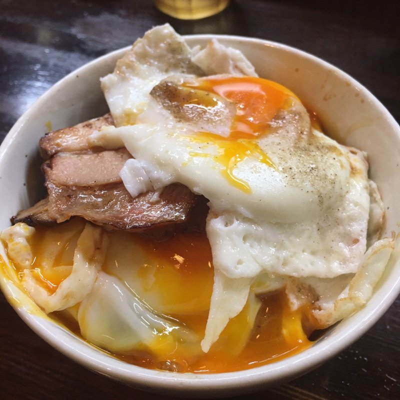 チャーシューエッグ(麺座 かたぶつ )