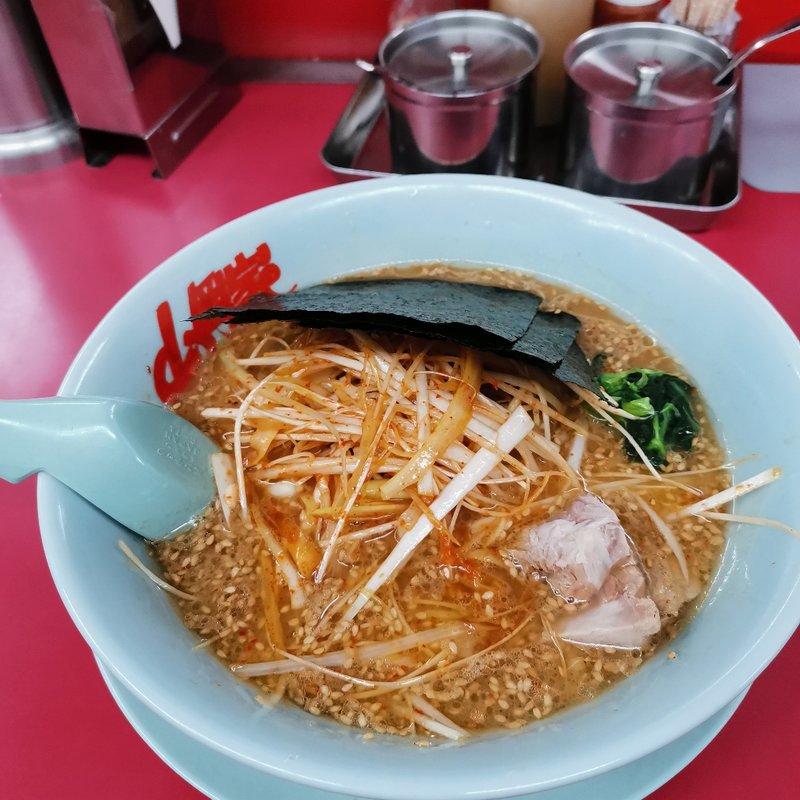 ピリ辛ネギラーメン (味噌)(山岡家 樽川店 （やまおかや）)