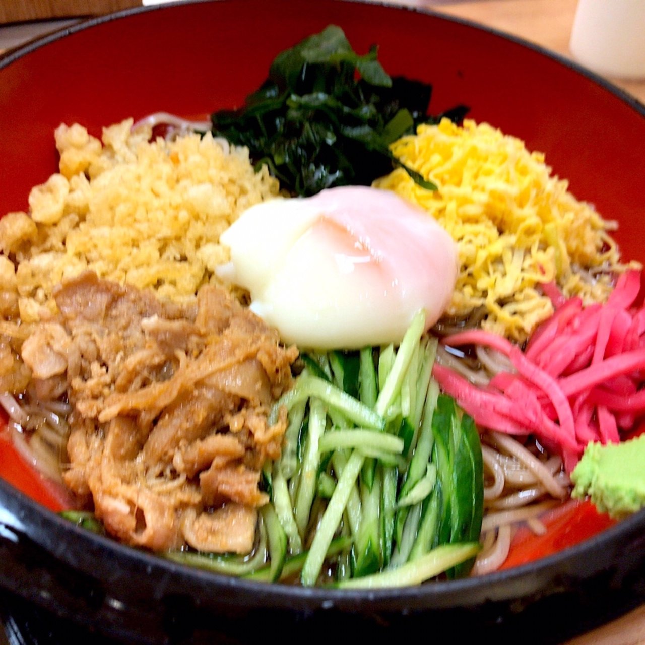 冷やし五目たぬきそば(立ちそば処 杜)の口コミ一覧 おいしい一皿が集まるグルメコミュニティサービス「SARAH」