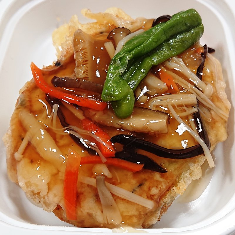 豆腐ハンバーグ五目あんかけ(おかず本舗 佃浅 )