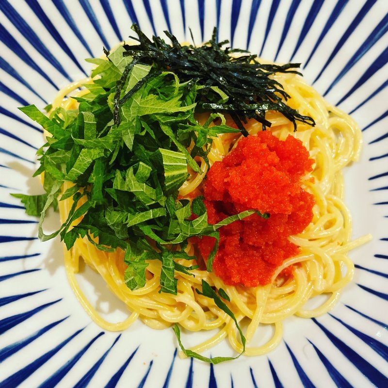 博多明太子スパゲティ(博多めんたいスパゲティ めんたいプリッ)