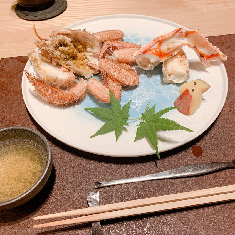 ミニ懐石(銀座蟹みつ)