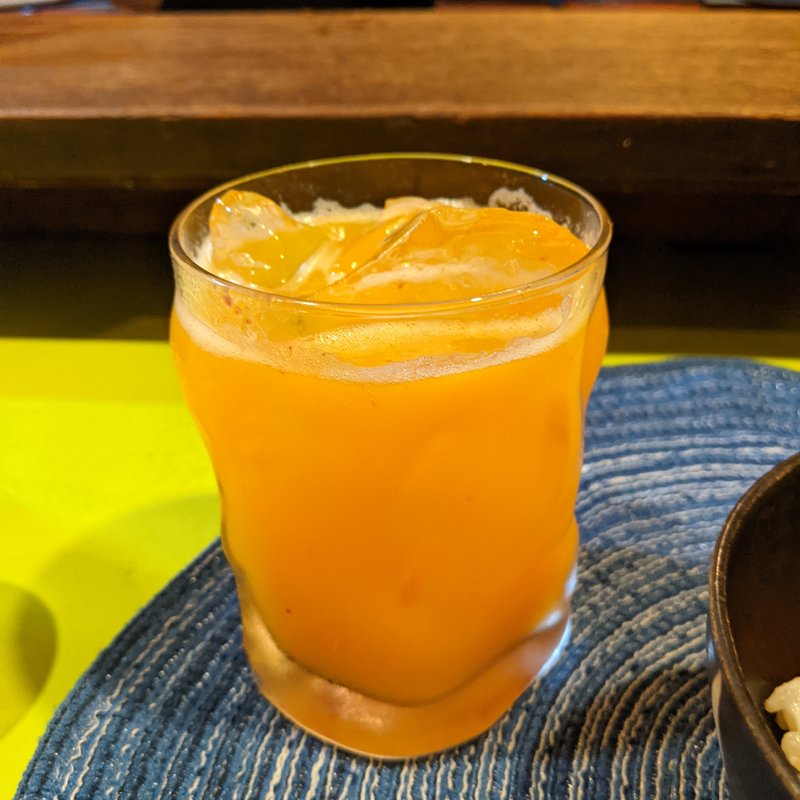 生おろしみかんサワー(立呑み とだか)