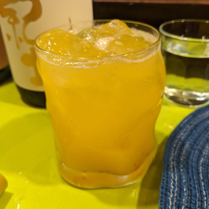 生おろしパインサワー(立呑み とだか)