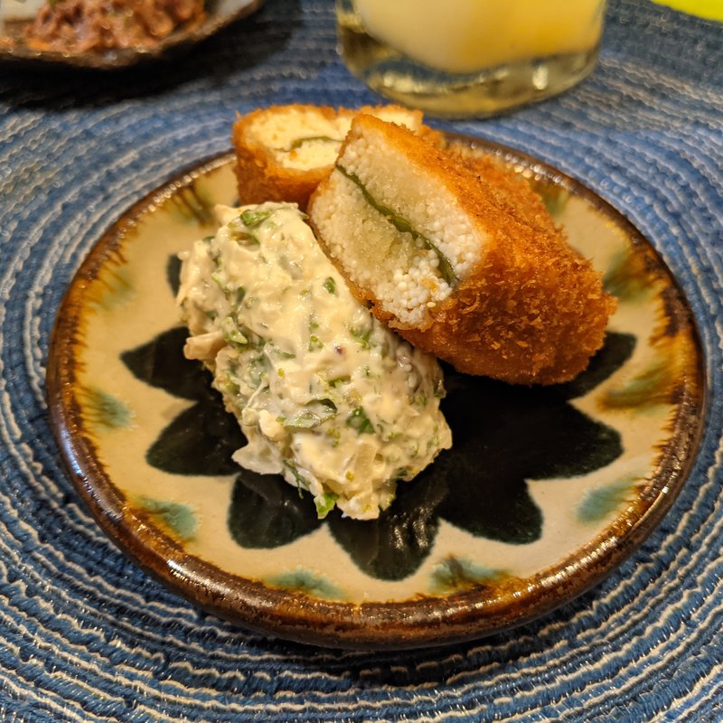 子持ち昆布フライ(立呑み とだか)