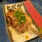 豚バラとホタルイカ(立呑み とだか)