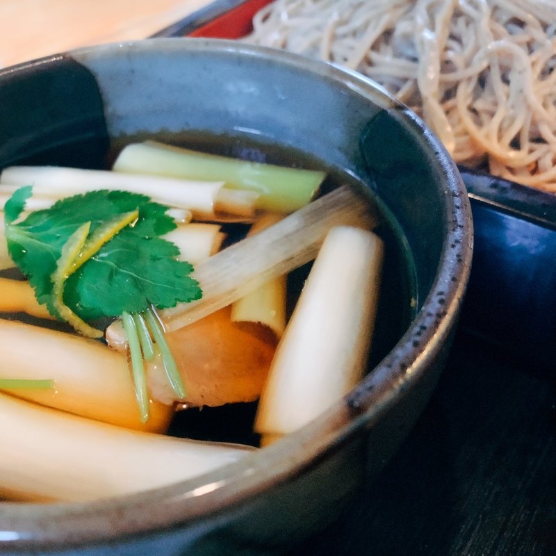 鴨せいろ(十割そば 古賀池上本門寺前店)