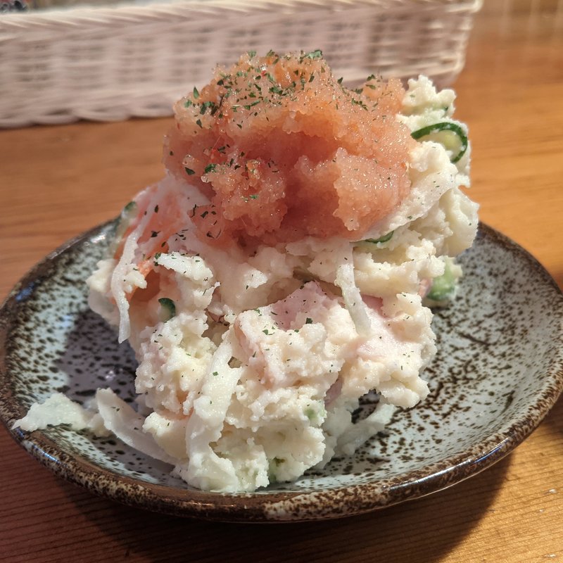 ポテトサラダ＋明太子(やきとん ひなた 板橋店)