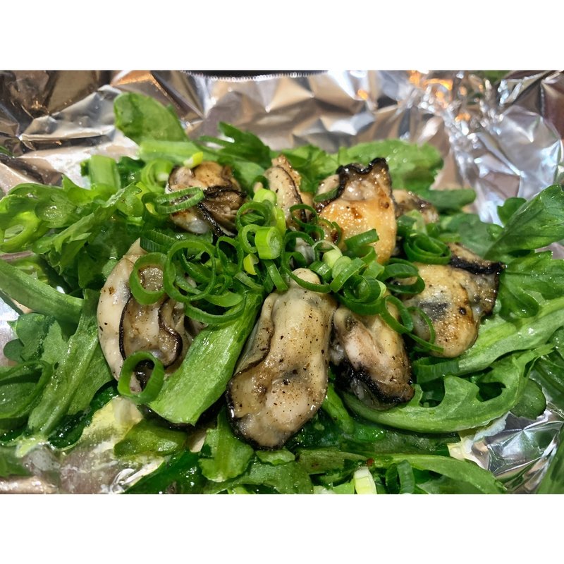 かきバター(お好み焼き 鉄板料理辰味 )