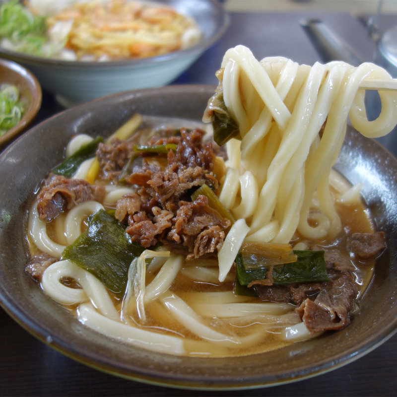 肉うどん(牧のうどん 片江店)
