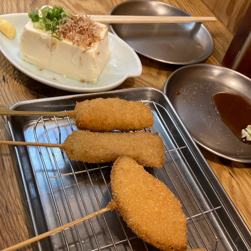 串カツ牛(串カツ田中 千歳烏山店)