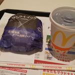 炙り醤油風ダブル肉厚ビーフ、コカ・コーラSサイズ(マクドナルド 稲沢アピタ店)