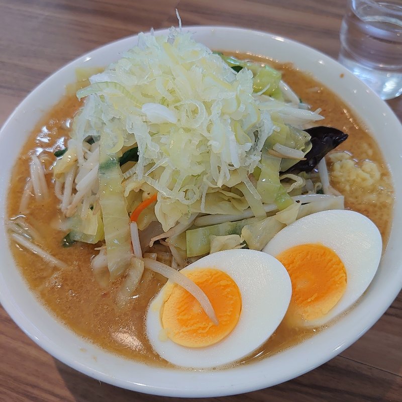 味噌タンメン･大盛･玉子(飯村製作所)