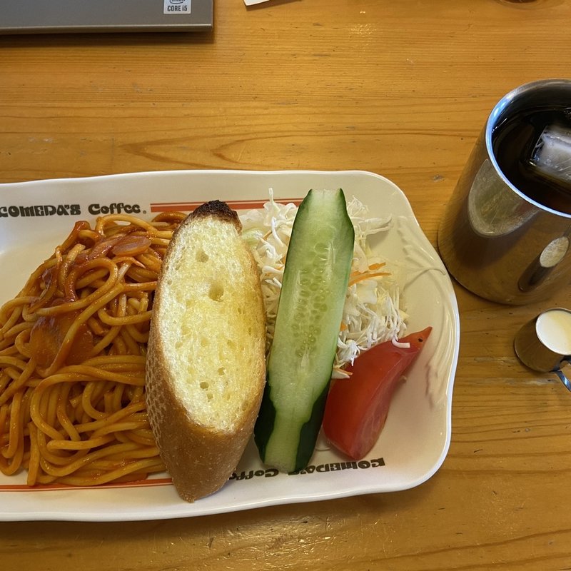 ナポリタン(コメダ珈琲店 葛飾東水元店)