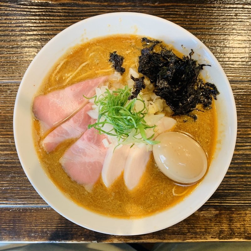 特製濃厚煮干し坦々麺(中華そば　向日葵 )