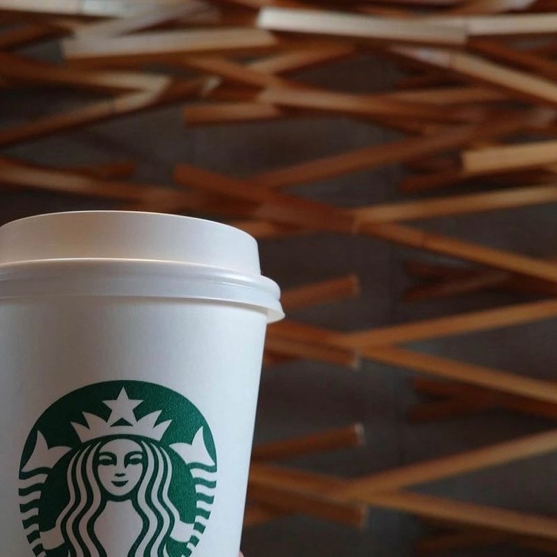 スターバックスラテ(スターバックスコーヒー 太宰府天満宮表参道店)