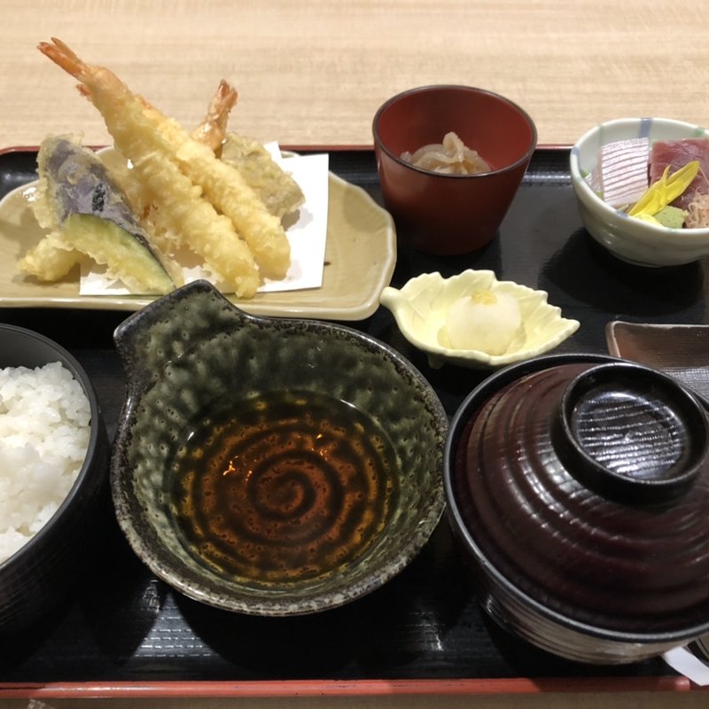 天婦羅定食(日本酒・和食処 神田 木花)