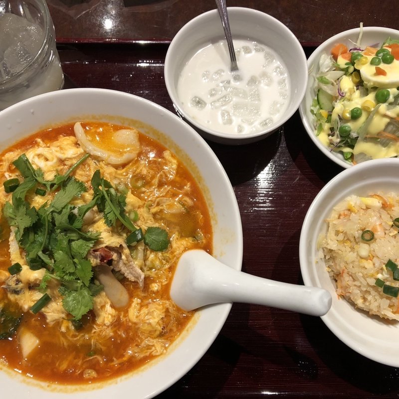 タイスキラーメンセット(ジャスミンタイ　大手町店)