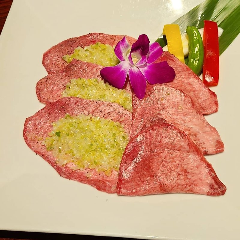 ネギタン塩焼(叙々苑 銀座みゆき通り店)