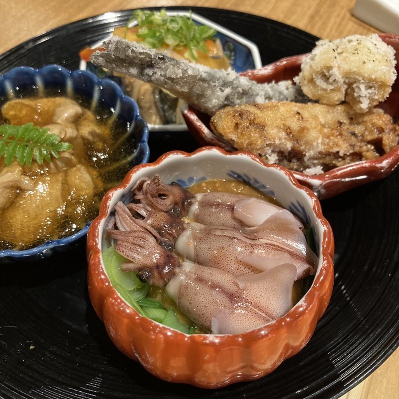 アテ盛り(日本酒 弘大 （ニホンシュ ヒロシダイ）)