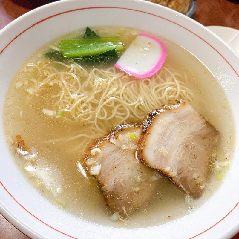 塩ラーメン(中華食堂 劉)