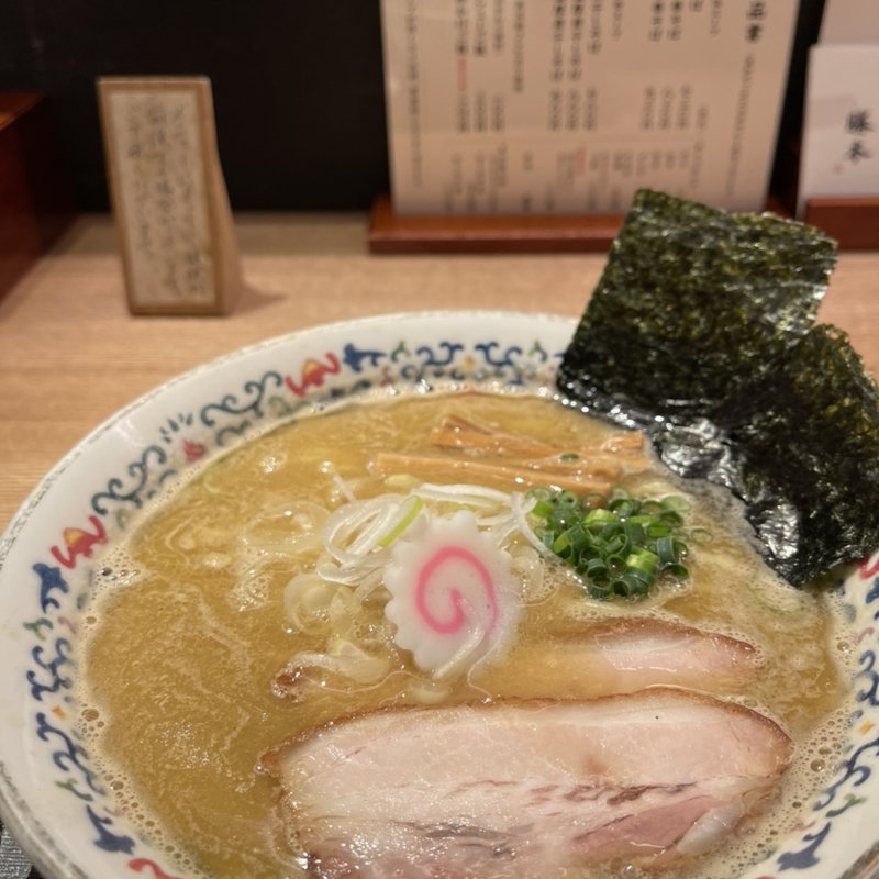 濃厚煮干しそば(中華そば 勝本)