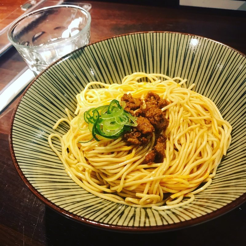 担々追い玉(志奈そば田なか明神下店)