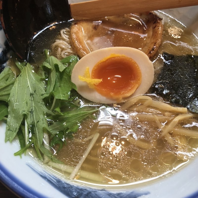 柚子醤油らーめん(AFURI 六本木交差点)