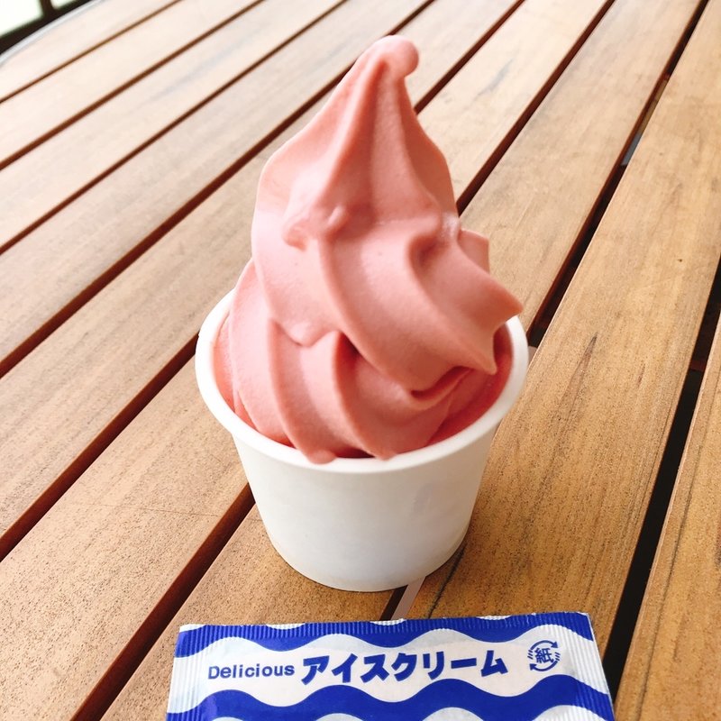 季節のソフト(道の駅 多古 （タコ）)