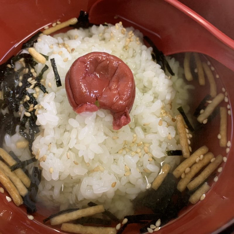 梅茶漬け(ホルモン焼肉　かど屋 )