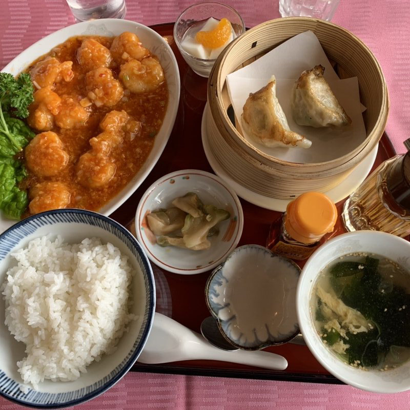 エビチリセット(東蔵王ゴルフ倶楽部 レストラン )