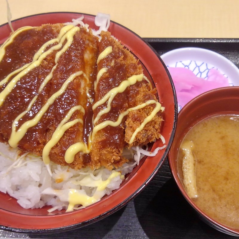ソースカツ丼(談合坂サービスエリア(上り線） フードコート )