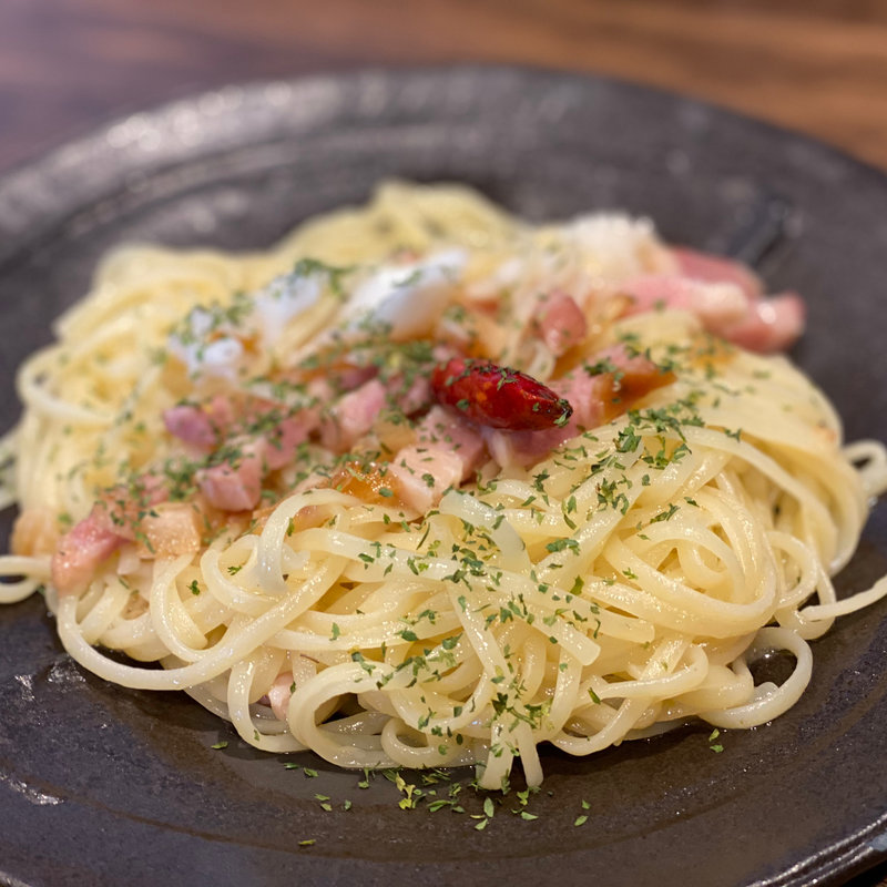 国産ガーリックのペペロンチーノ(パスタ処 十兵衛)