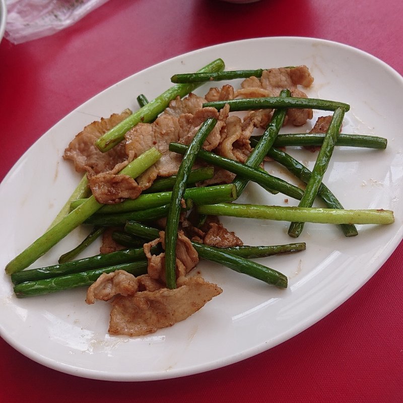 ニンニク芽炒め(大樽 目黒川店)