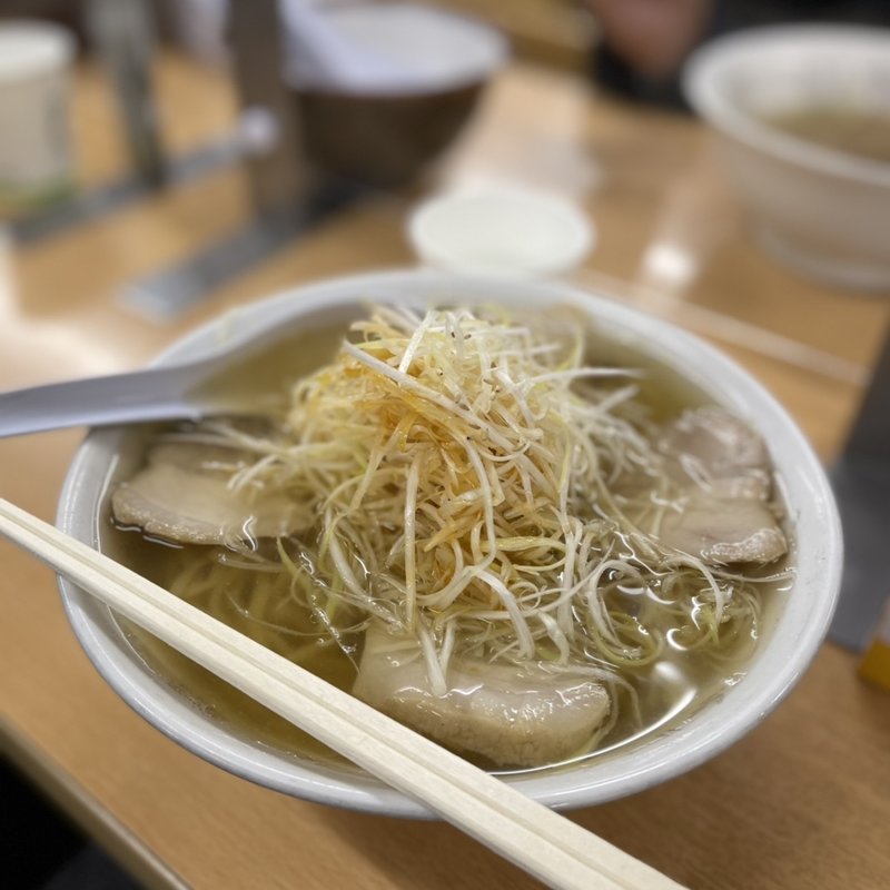 ネギチャーシュー(坂内食堂)