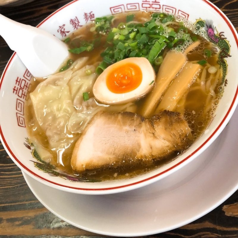 七福醤油ワンタン麺(平和軒 )