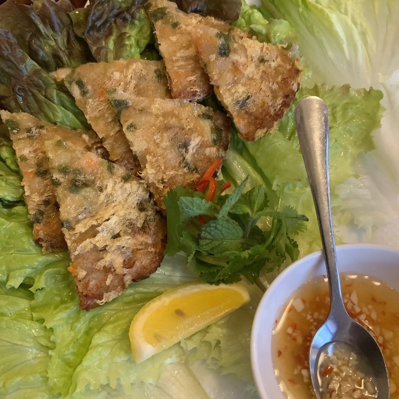 チヂミ(シンガポール海南鶏飯 水道橋店 （ハイナンチーファン）)