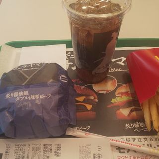 サムライマック 肉厚ビーフ セット(マクドナルド 一之江駅前店 )