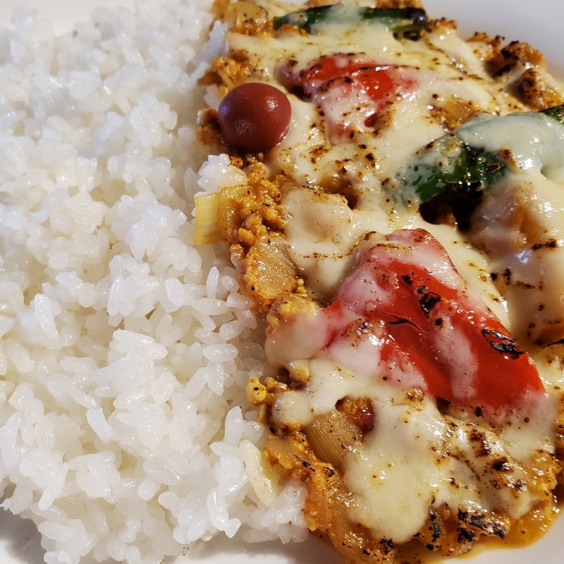 キーマカレー　チーズトッピング(スパイスチャンバー)