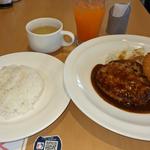 日替わりランチ(ライス少な目)(ガスト　東比恵店)