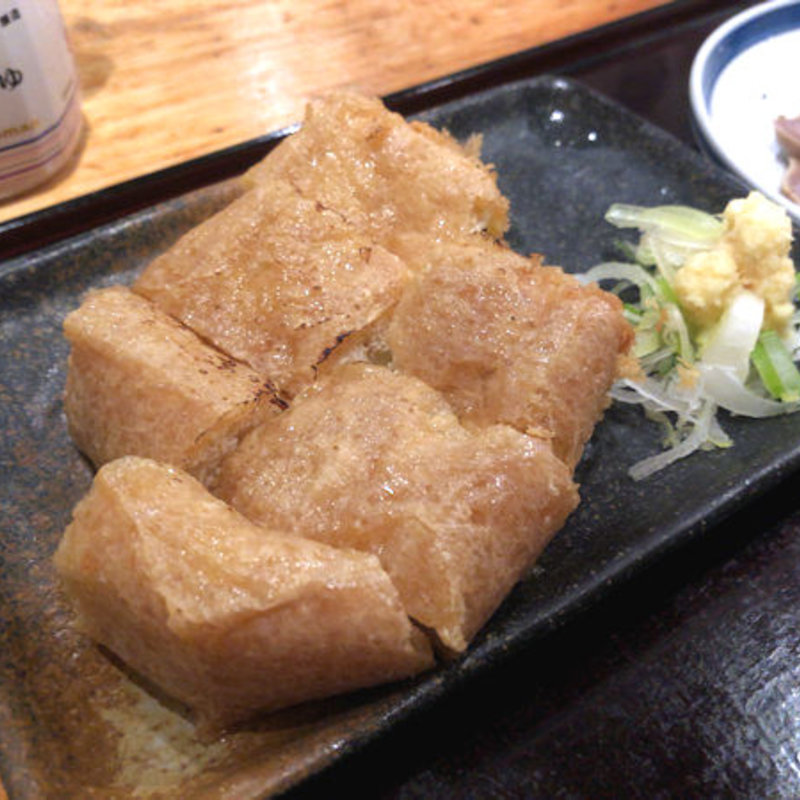 チーズinとちお揚げ(トンカツ揚ヤ 半仁前)