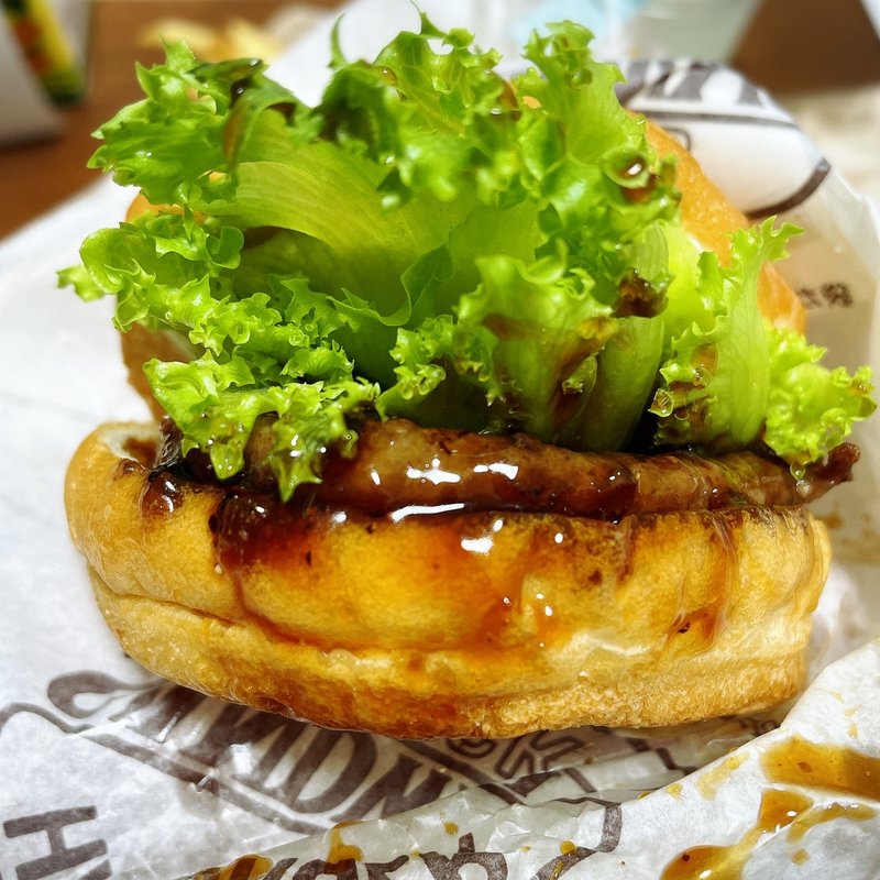 ビーフテリマヨバーガー(BLUE STAR BURGER 中目黒店)