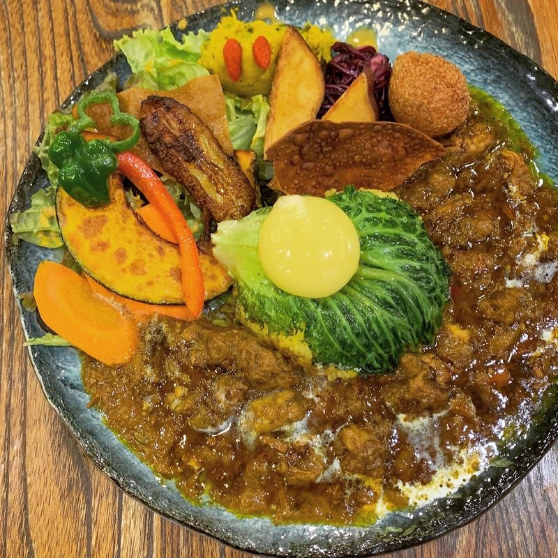 極ラムと蜂蜜の脳カレー(極哩～GOKURI～)