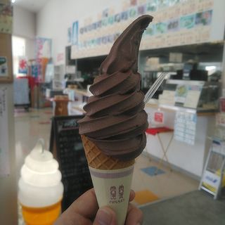 チョコソフトクリーム(ファーストフード 21 スーパーセンタートラスト岩出山店)
