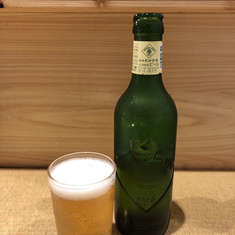 ビール小 (ハートランド)( 手打 親鶏中華そば 綾川)