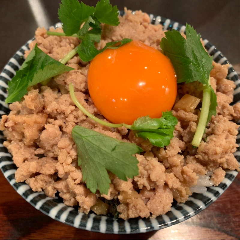 鶏そぼろ丼(もみじ )