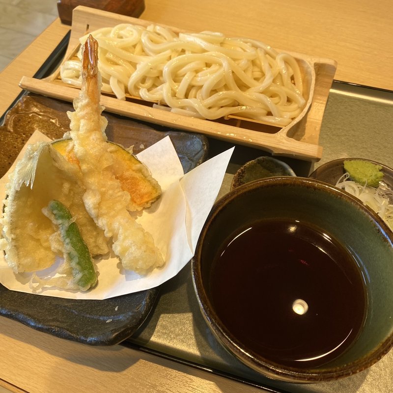 天婦羅せいろうどん(とうふ旬菜 心音)