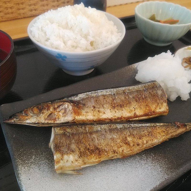 焼サンマ定食(きらら女川 )