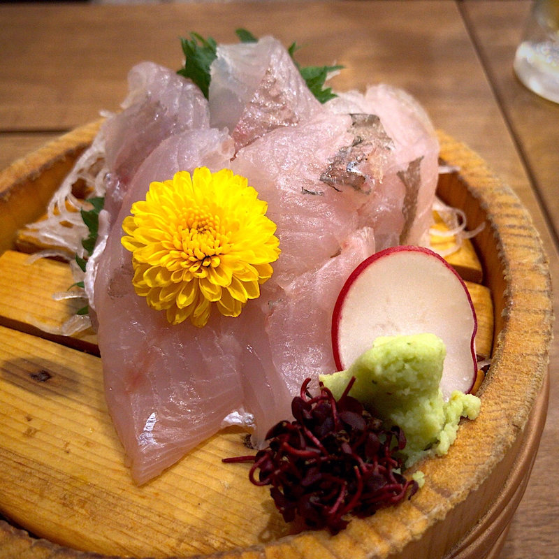 ホウボウのお刺身(磯丸水産　一番町店)