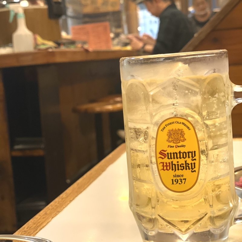 サントリー角ハイボール(焼肉亭サム)